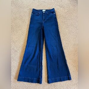 FRAME La Palazzo Dark Wash Jeans Sz 29